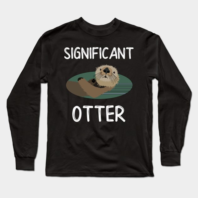 Significant Otter Long Sleeve T-Shirt by DANPUBLIC